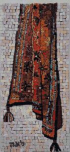 Earthy Tones Mosaic Shawl Art