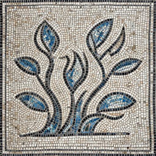 Baikal Waters Mosaic Art - Opus Tessellatum