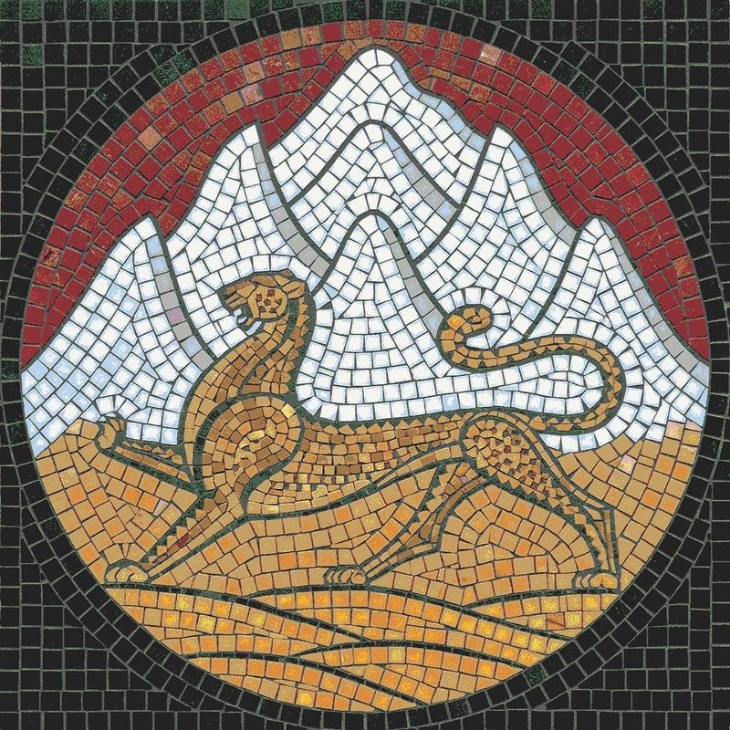 Majestic Leopard Mosaic Art - 18x18 cm