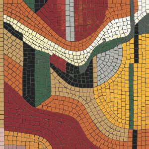 Vibrant Abstract Flow Mosaic Art – 200×200 cm