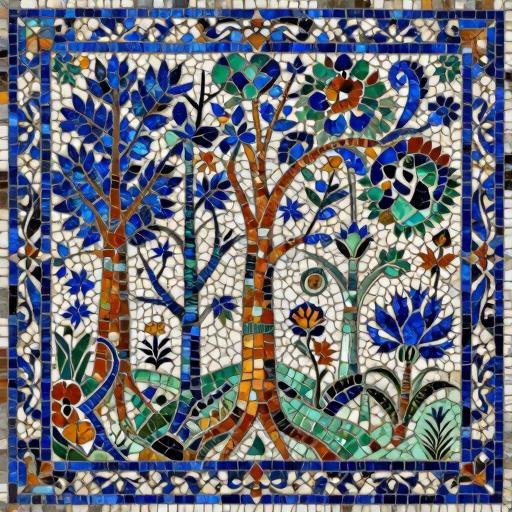 Florentine Mosaic 'Wind and Freedom'