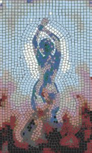 Ethereal Ascent Mosaic Art