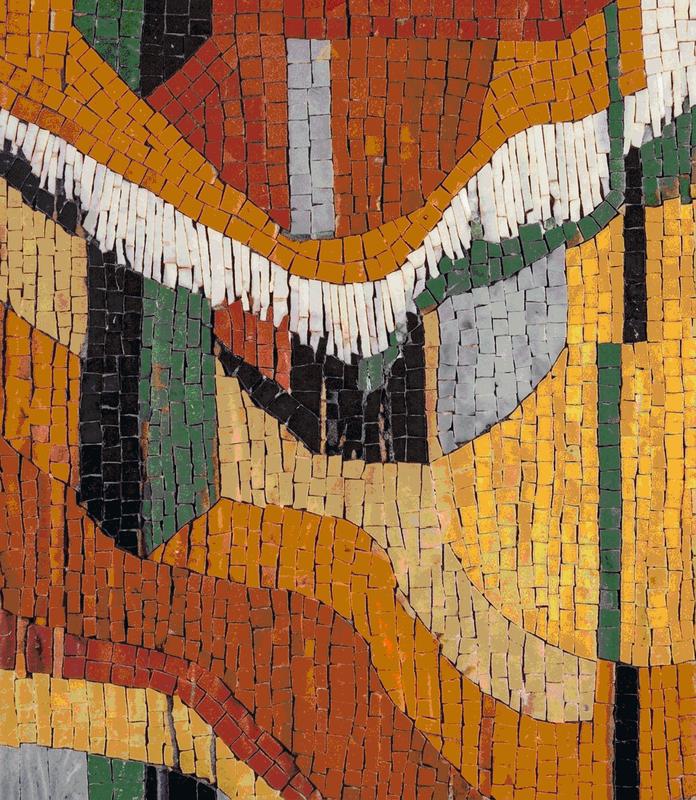 Abstract Warmth Mosaic Art - 175x200 cm