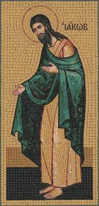 Classical Mosaic Art of Saint James (Jakob)