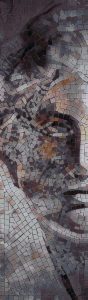 Fragmented Soul – Modern Mosaic Portrait