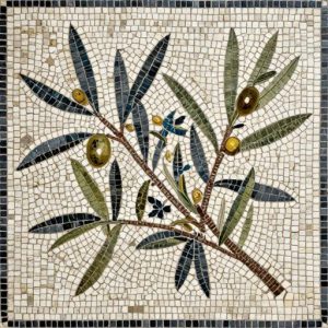 Olive Branch Mosaic Art – Opus Tessellatum