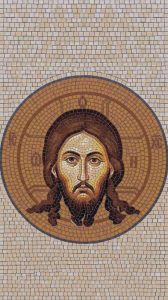 Byzantine Style Jesus Christ Mosaic Art