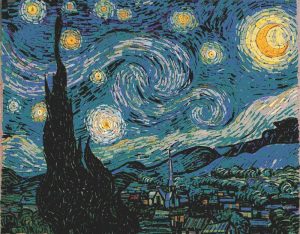 The Starry Night Mosaic Art – Handcrafted Masterpiece