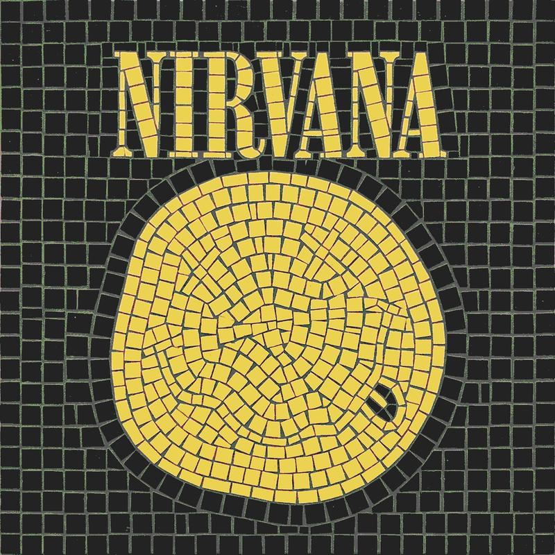 Nirvana Yellow and Black Mosaic Art - 60x60 cm