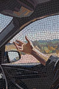 Journey’s Reflection – Modern Mosaic Art