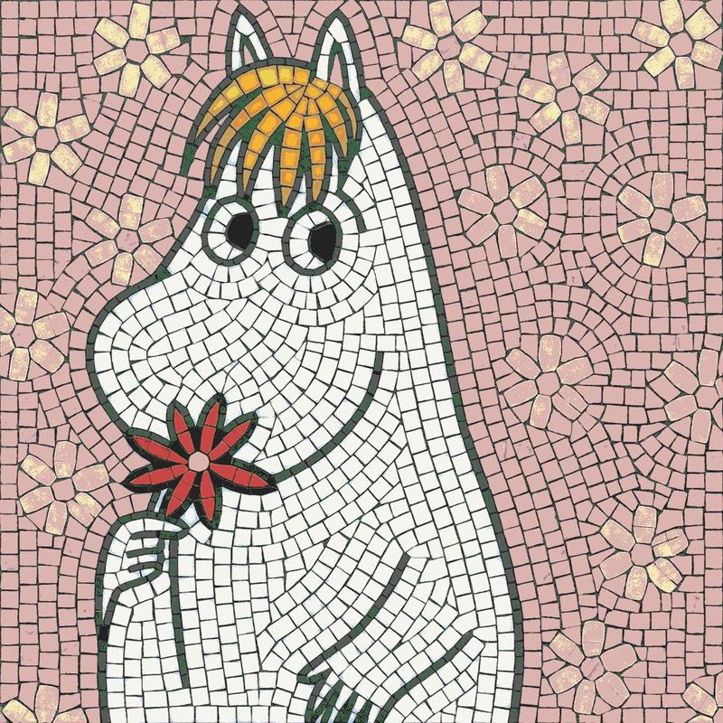 Moomin Mosaic Art - Whimsical Wall Decor