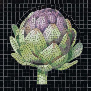 Artichoke Mosaic Art – Nature’s Elegance