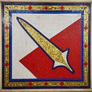 Spit of Vasilyevsky Island Soviet Style Mosaic Art