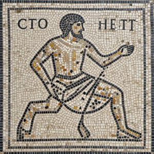 Suffering Middle Ages Mosaic Art – Opus Tessellatum