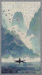 Flight to the Horizon Mosaic Art