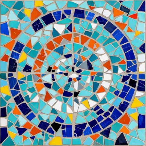 Vasilyevsky Island Spit Trencadís Mosaic Art