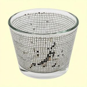 Glass Cup Mosaic Art – Opus Tessellatum Style
