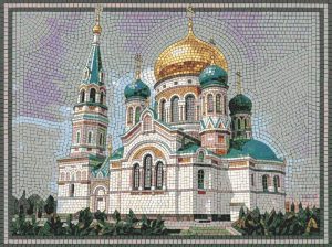Orthodox Cathedral Mosaic Art – Classical Style