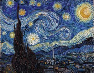 Starry Night Mosaic Art – Handcrafted Celestial Masterpiece