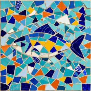 Trencadís Fish Mosaic Art – Custom Size