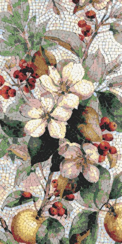 Blooming Garden Mosaic Art - Classical Style
